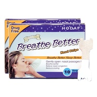 Bande nasale personnalisée de haute qualité 30 pièces bandes anti-ronflement canaux clairs meilleure respiration bande nasale respiration