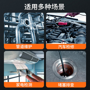 Industrial Endoscope 4.3 Inch Screen 1000mm Working Length 8mm Probe 200W Pixels 360 Degree Rotation For Pipeline Inspection - Product Image 4