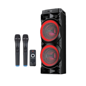 Altavoz Bluetooth de Fábrica, Karaoke, Doble Altavoz Activo de 12 Pulgadas, USB, con Luces LED, para Fiestas, con Micrófono - Product Image 3