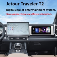 Radio para Auto con Android 13 de 8 Núcleos para Jetour Traveler T2 2024, Sistema de Entretenimiento Digital con Copiloto, Unidad de Video y Audio para Auto con Carplay