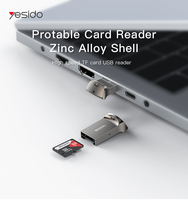 Lector de Tarjetas RFID Portátil Mini USB a TF YESIDO GS20 OTG para Computadora Portátil