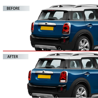 Mini Cooper 2017-2020 luces traseras LED para coche nueva lámpara trasera de giro secuencial para BMW Mini Countryman F60 12V luz trasera de voltaje