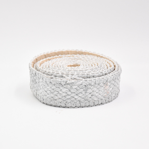 Commercio all'ingrosso 3.8CM pp erba da cucire <span class=keywords><strong>sandali</strong></span> decorazione su misura piatte intrecciate laccio nastro Semi accessorio per sandalo - Product Image 6