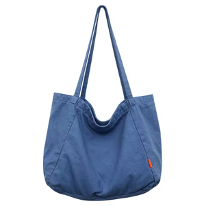 New Fashion Design High-Quality Custom Logo Colored Cotton Canvas <b>Tote</b> <b>Bag</b> Shoulder Shopping <b>Bag</b> - Product Image 4