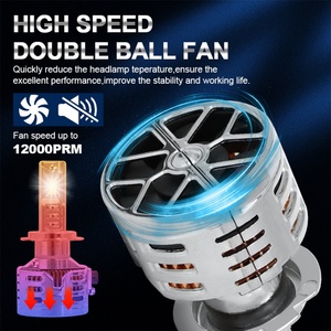 ไฟหน้ารถยนต์ Y3D Faros 300 วัตต์ LED รุ่น H4 H1 H3 H7 H11 9005 9006 สำหรับรถยนต์ฮอนด้า ซีวิค บูลบ์ โคโรลล่า โปโล ไฟหน้า 12v สีขาว - Product Image 6