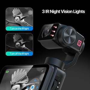 <span class=keywords><strong>ORDRO</strong></span> M5 5K Caméra Vlogging Stabilisation 3 axes 3.5 ''Écran tactile IPS rotatif 48MP 1/2.5'' CMOS 4K/60FPS Vidéo IR - Product Image 3