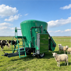 Mélangeur d'aliments TMR remorqué 5-36m³ : Économisez du personnel et augmentez la production de lait des vaches laitières - Product Image 1