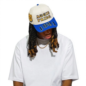 หมวกแก๊ป North Carolina A&T Aggie Pride แบบ Snapback ปรับขนาดได้ ปีกแบน หมวกเบสบอล สำหรับแฟนกีฬามหาวิทยาลัย ปักโลโก้ - Product Image 1
