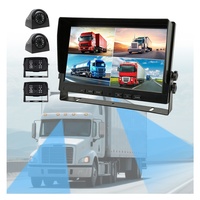 Kit de caméra de recul AHD pour voiture, système ADAS, caméra de camion, caméra de camping-car, écran de 10,1 pouces pour véhicule utilitaire lourd