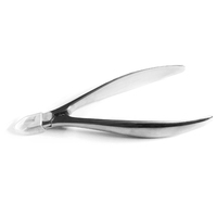 Coupe-ongles en forme de U français Oem/odm Coupe-ongles en acrylique en acier inoxydable avec plateau tournant Coupe-ongles en acrylique Diy
