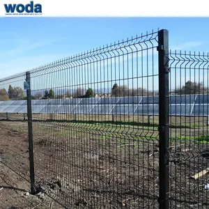 Güvenli Perimeters açık ev parkları spor tesisleri bahçeleri havuzları prizma 3D süs çelik paneller çit