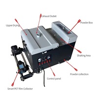 Produk Baru Pencetak Dtf A3 Roll To Roll A3 Dtf Printer Keselamatan dengan Mesin Pengocok Bubuk