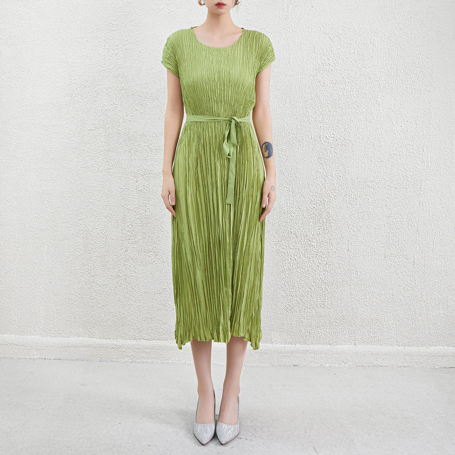 สีเขียว