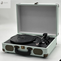 Tournevis stéréo de platine vinyle vintage à entraînement par courroie portable