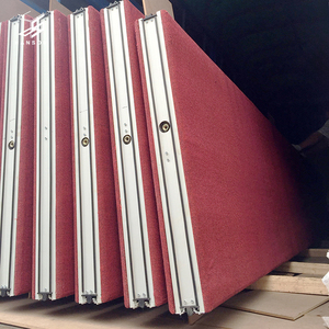 Particiones plegables móviles insonorizadas plegables para salón de baile de Hotel, pared de partición deslizante Vertical operable para salón de banquetes - Product Image 6