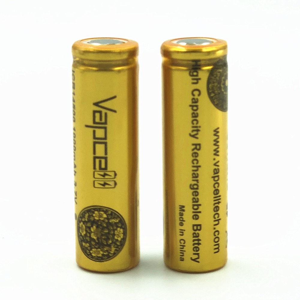 Лучший продавец! 14500 литий-ионный аккумулятор 1000 мАч 3,7 в, заряжаемый Аккумулятор для фонарика/бритвы