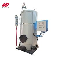 Generator Uap Industri Pembakaran Pelet Biomassa Serpihan Kayu Otomatis Vertikal Cina 500kg/2000kg Efisiensi Tinggi