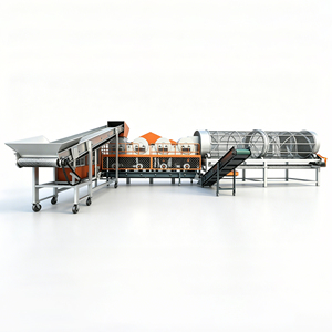 Separador de aire centrífugo de doble acción con criba rotatoria integrada totalmente automática y limpieza de nivel - Product Image 3