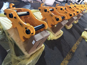 Attacco Rapido per Escavatore, Accoppiatore Rapido Manuale per Escavatore Takeuchi, Gancio Rapido per Mini Escavatore 10-20 l/min 155-172 mm 260-266 mm 4-6 ton - Product Image 2