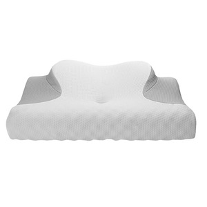 Oreiller cervical ergonomique orthopédique réglable en mousse à mémoire de forme pour dormeurs sur le côté, le dos ou le ventre, pour soulager les douleurs cervicales - Product Image 1