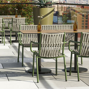 Combinaison <span class=keywords><strong>table</strong></span> et chaises de jardin pour l'extérieur <span class=keywords><strong>Table</strong></span> et chaise en métal pour la terrasse <span class=keywords><strong>Table</strong></span> et chaises de salle à manger - Product Image 4