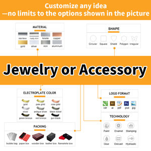 JIAYE - Cuentas espaciadoras de metal texturizado de acero inoxidable chapadas en oro personalizadas, accesorios para la fabricación de joyas y collares DIY - Product Image 5