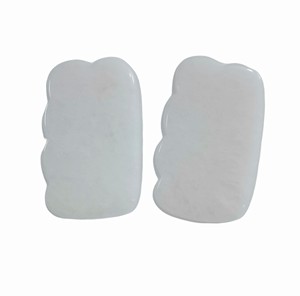 Productos más vendidos del mundo, masajeador corporal, herramientas para el rostro, tabla de guasha de jade blanco - Product Image 2