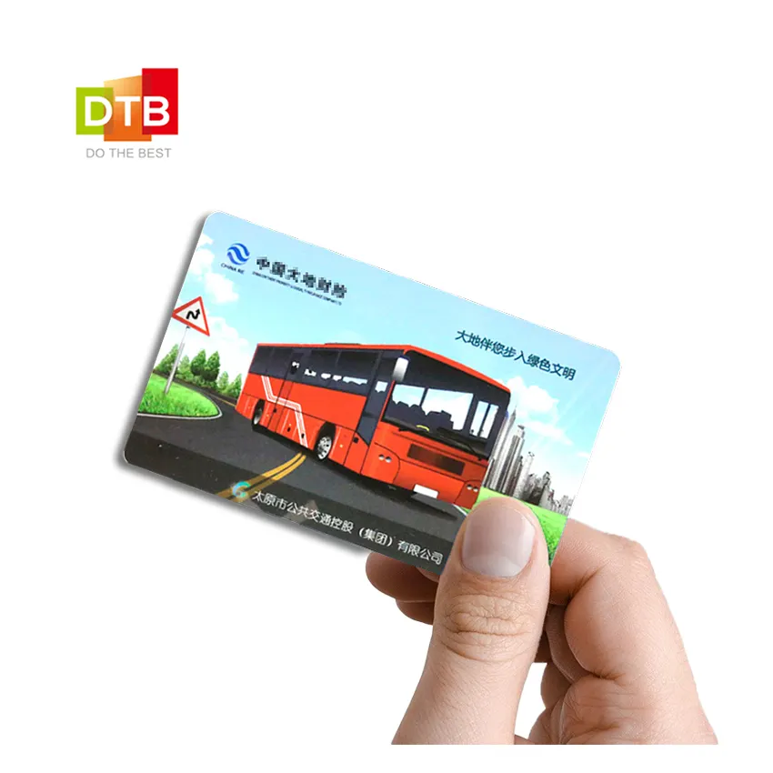 14443a 13.56mhz Mifare Desfire Ev1 2k Rechargeable Nfc Metro Card Rfid Bus Card