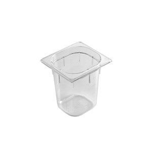Bac alimentaire en polycarbonate GN 1/6 17,5 × 16,5 × 20 h cm, sans couvercle, -100/+100 ° C - Product Image 1