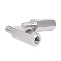 Adaptador de Tornillo para Espejo Retrovisor de Motocicleta Personalizado, M10 M8 8mm 10mm, Conversión de Rosca Izquierda/Derecha, Tornillo para Espejo Retrovisor de Moto