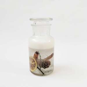 Custom Hot Sale Wholesale Color Fragrance Jelly Glass Gel Wax <strong>Essential</strong> <strong>Oil</strong> <strong>Candle</strong> in Home Decoration - Product Image 5