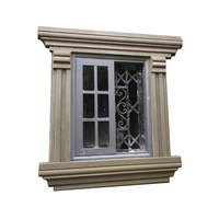 Moulures décoratives d'isolation extérieure de qualité supérieure, moulures sandwich en EPS, ligne décorative en mousse de ciment pour extérieur