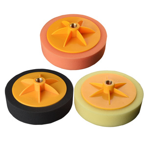 Tampon en mousse de 150 mm (6 pouces) Lewell LW-23 haute performance pour polissage automobile, <span class=keywords><strong>éponge</strong></span> de cirage pour surfaces de <span class=keywords><strong>peinture</strong></span> de voiture et polissage miroir - Product Image 1