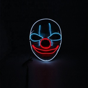 <span class=keywords><strong>Stephen</strong></span> <span class=keywords><strong>King</strong></span> máscara de Pennywise Horror Joker payaso máscara de payaso Halloween del traje de Cosplay Accesorios - Product Image 4