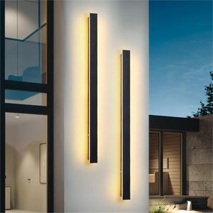 Aluminum Square Acrylic Outdoor Solar LED <b>Wall</b> <b>Sconce</b> Light IP65 Waterproof Energy Saving Modern Design for Garden & Porch - Product Image 1