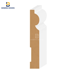 Zócalo de <span class=keywords><strong>Madera</strong></span> Ecológico Moderno Personalizado, Zócalos de MDF con Acabado <span class=keywords><strong>Blanco</strong></span>, Protección de Pared de <span class=keywords><strong>Madera</strong></span>, Zócalo para Piso - Product Image 3