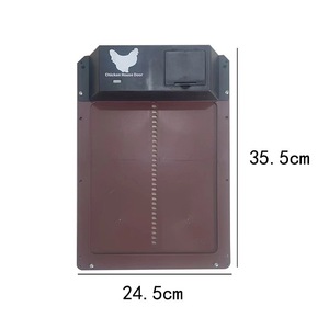 Porte de poulailler automatique Autotic Chicen Cop Dor Upgrade, sensible à la lumière, pour petits poulets et animaux domestiques - Product Image 5