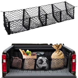 Bolsa de Almacenamiento de Malla 3D de 4 Compartimentos para Camioneta Todoterreno, con Cuatro Cestas, para Maletero, Multifuncional, Accesorios para Auto - Product Image 5