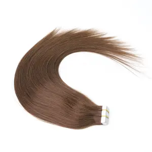 인간의 머리카락 확장 용품의 EMEDA 리얼 레미 #4 테이프 생 브라질 50g