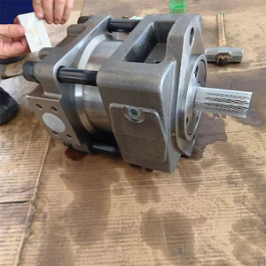 Pompe hydraulique à engrenages pour la construction industrielle, série QT61 QT42 QT52 QT62, modèles QT6262-80-125F-BP-Z et QT6262-80-100F-BP-Z - Product Image 2