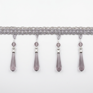 Perles acryliques Baxarama, garniture à franges perlées pour rideaux, tissus d'ameublement, vêtements, textiles de maison, décoration intérieure, modèle Zhejiang - Product Image 1