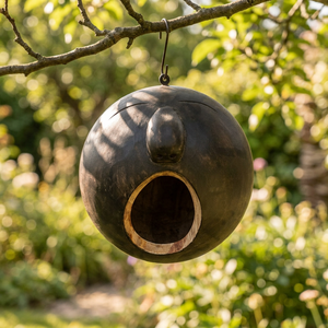 Figura de Animal Tallada a Mano en Madera Marrón Oscura para Decoración del Hogar de Diseño Moderno de Mediados de Siglo |   Venta al por Mayor OEM - Product Image 2