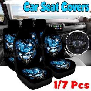 Housses de siège auto universelles complètes, protection de siège, accessoires de coussin de siège, imprimé papillon femme, style automobile - Product Image 6