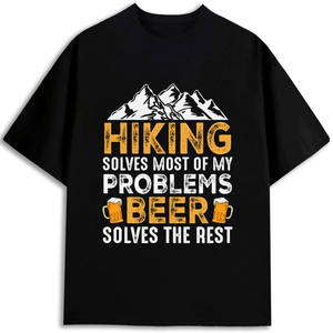 Camiseta de Algodón para Hombre, 180 g/m², Corte Regular, con Estampado, Manga Corta, Tela Jersey Antiencogimiento - Product Image 1