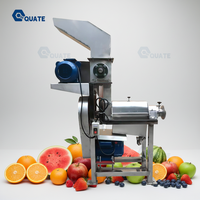 Commerciële spiraalpers 2,2 kW Hoge capaciteit 500 kg/uur Fruit- en groentepersmachine Appel Sinaasappel Watermeloen Persmachine