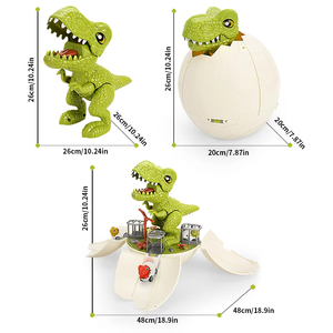 Rompecabezas grande para niños, <span class=keywords><strong>huevo</strong></span> de dinosaurio, juguete de simulación, modelo de Animal, <span class=keywords><strong>coche</strong></span> de pista, juguete para niño de 3 a 6 años, regalo de cumpleaños - Product Image 6
