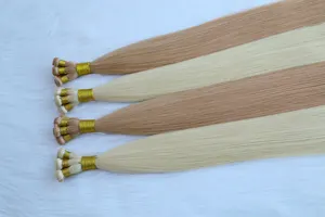 100% Trama atada a mano Virgen Cabello brasileño Tejido Teñido Extensión de cabello humano Fabricación Proveedor de cabello Compras en línea gratuitas