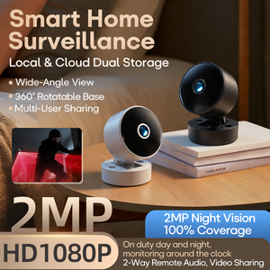 CWISION Cámara <span class=keywords><strong>de</strong></span> Vigilancia Inteligente IP HD 1080P para el Hogar, Monitoreo <span class=keywords><strong>de</strong></span> Mascotas y Bebés, Cámara WIFI Inalámbrica Interior Mini con Visión Nocturna - Product Image 3