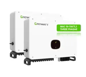 Growatt工业太阳能光伏MAC 50-70ktl3-x LV/MV 50KW 60KW 70KW并网太阳能逆变器