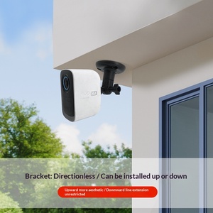 <span class=keywords><strong>Eufy</strong></span> 14-20 Universelle Kunststoff-Kamera-Wandhalterung für Innen/Außen mit Mehrfachwinkel-Freidrehung Überwachungs-Gimbal-Halterung - Product Image 4